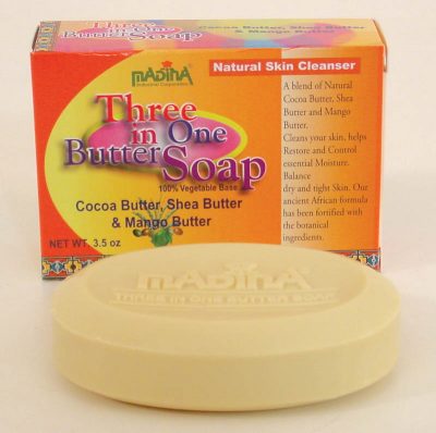 Three In One Butter Soap 3.5oz Item No S0022