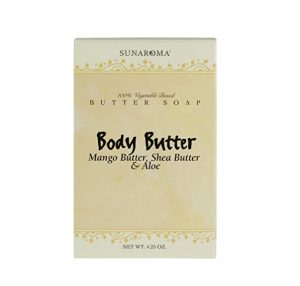 Sunaroma Body Butter Soap with Shea, Mango and Aloe - Image 3