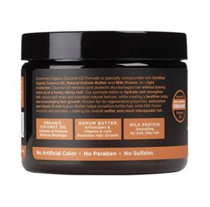 Sunaroma Organic Coconut Oil Hair Pomade (5.5 oz) - Image 3
