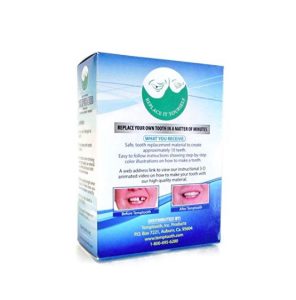 Temptooth #1 Seller Trusted Patented Temporary Tooth Replacement Product - with Free Dental Tools - Image 2