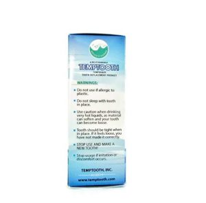 Temptooth #1 Seller Trusted Patented Temporary Tooth Replacement Product - with Free Dental Tools - Image 4