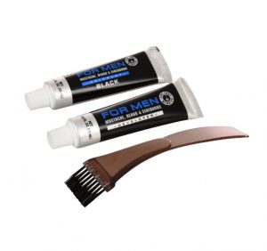 Hair Color - Men's Black Brush-In Hair Gel Coloring Kits - Image 2