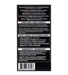 Hair Color - Men's Black Brush-In Hair Gel Coloring Kits - Image 4