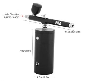 Mini Air Compressor Spray Gun, Single Action Airbrush Gun - Image 6