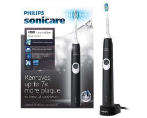 Philips Sonicare ProtectiveClean 4100 Electric Rechargeable Toothbrush, Plaque Control - Image 2
