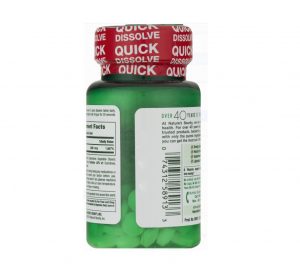 Hair, Skin & Nail - Nature's Bounty Biotin 5000 mcg, 60 Quick Dissolve Tablets
