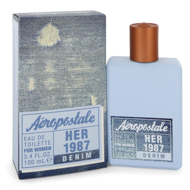 Aeropostale Her 1987 Denim Perfume By Aeropostale Eau De Toilette Spray Aeropostale Her 1987 Denim Perfume By Aeropostale Eau De Toilette Spray