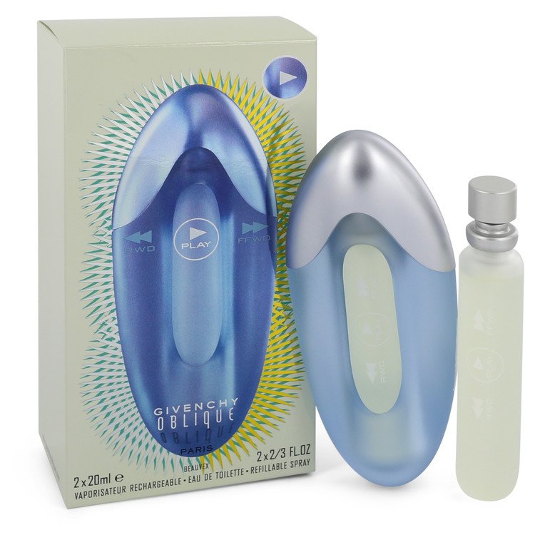 Oblique Play Perfume By Givenchy Two Eau De Toilette Spray Refills Oblique Play Perfume By Givenchy Two Eau De Toilette Spray Refills