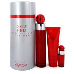 Perry Ellis 360 Red Cologne By Perry Ellis Gift Set