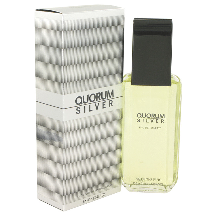 Quorum Silver Cologne By Puig Eau De Toilette Spray Quorum Silver Cologne By Puig Eau De Toilette Spray