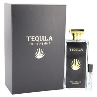 Tequila Pour Femme Noir Perfume By Tequila Perfumes Eau De Parfum Spray with Free Mini .17 oz EDP
