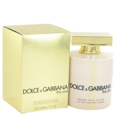 The One Perfume By Dolce & Gabbana Golden Satin Lotion
