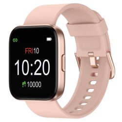 Letsfit 843785124956 IW1 Bluetooth Smart Watch (Pink/Rose)