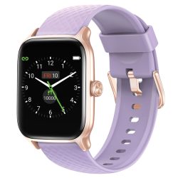 Letsfit 843785125410 EW1 Bluetooth Smart Watch (Light Purple/Gold)