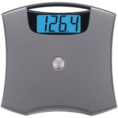 Taylor Precision Products 74054102 Jumbo Easy-to-Clean 440-lb Capacity Silver Bathroom Scale