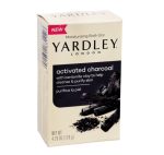 Yardley Activated Charcoal Moisturizing Bath Soap, 4.25 oz. Bars 1