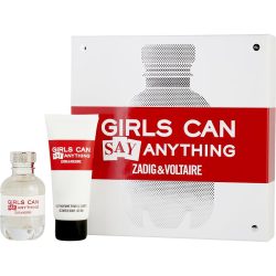 EAU DE PARFUM SPRAY 1.6 OZ & BODY LOTION 3.4 OZ - ZADIG & VOLTAIRE GIRLS CAN SAY ANYTHING by Zadig & Voltaire