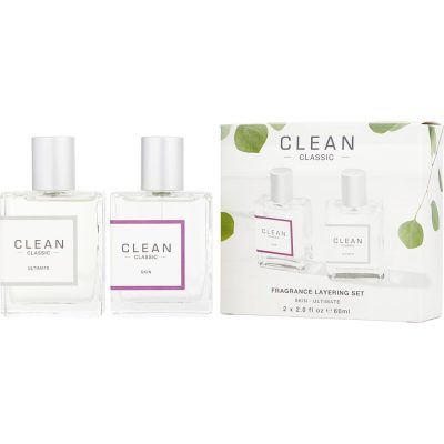 2 Piece Variety With Skin & Ultimate And Both Are Eau De Parfum Spray 2 Oz - Clean Variety By Dlish