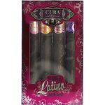 4 Piece Mini Variety With Cuba Copacabana & Carnaval & Cactus & Maya & All Are Eau De Parfum Spray 1.17 Oz - Cuba Latino Variety By Cuba