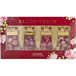 4 Piece Mini Variety With Ellen Tracy Sensational & Ellen Tracy Brilliant & Ellen Tracy Dazzling & Ellen Tracy Dynamic And All Are Eau De Parfum Spray 0.5 Oz - Ellen Tracy Variety By Ellen Tracy
