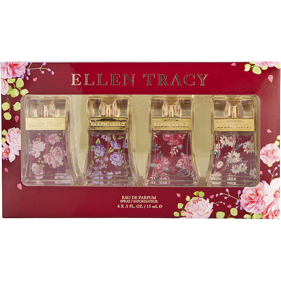 4 Piece Mini Variety With Ellen Tracy Sensational & Ellen Tracy Brilliant & Ellen Tracy Dazzling & Ellen Tracy Dynamic And All Are Eau De Parfum Spray 0.5 Oz - Ellen Tracy Variety By Ellen Tracy 4 Piece Mini Variety With Ellen Tracy Sensational & Ellen Tracy Brilliant & Ellen Tracy Dazzling & Ellen Tracy Dynamic And All Are Eau De Parfum Spray 0.5 Oz - Ellen Tracy Variety By Ellen Tracy