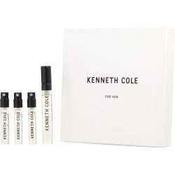 4 Piece Mini Variety With Kenneth Cole For Her Edp 0.13 Oz & Intensity & Energy & Serenity And All Are Edt Spray Vial - Kenneth Cole Variety By Kenneth Cole