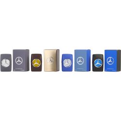 4 Piece Mini Variety With Man & Man Grey & Man Blue & Man Private And All Are 0.17 Oz Minis - Mercedes-Benz Variety By Mercedes-Benz
