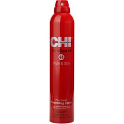 44 Iron Guard Style & Stay Firm Hold Protecting Spray 10 Oz - Chi By Chi