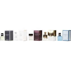 5 Piece Mens Mini Variety With Euphoria & Eternity & Ck One & Ck Gold & Eternity Air And All Are Edt 0.33 Oz Minis - Calvin Klein Variety By Calvin Klein