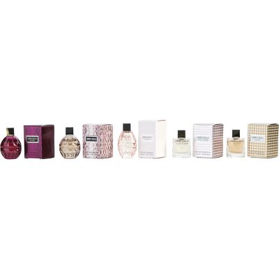 5 Piece Variety With Jimmy Choo Edp & Fever Edp & L'Eau Edt & Illicit Edp & Illicit Flower Edt And All Are 0.15 Oz Mini - Jimmy Choo Variety By Jimmy Choo