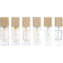 6 Piece Variety With Rain & Warm Cotton & Citron Fig & Sel Santal & Blonde Rose & Sueded Oud And All Are 0.17 Oz Mini - Clean Variety By Dlish