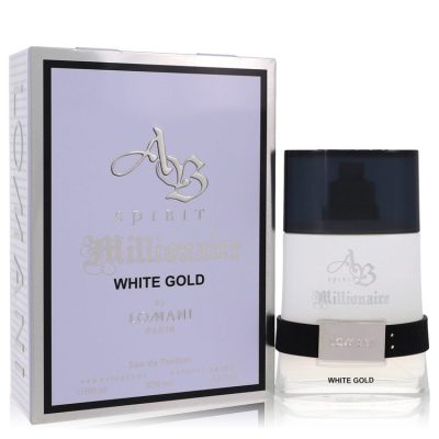 Ab Spirit Millionaire White Gold Cologne By Lomani Eau De Parfum Spray