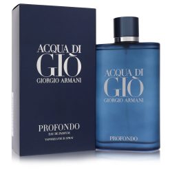 Acqua Di Gio Profondo Cologne By Giorgio Armani Eau De Parfum Spray