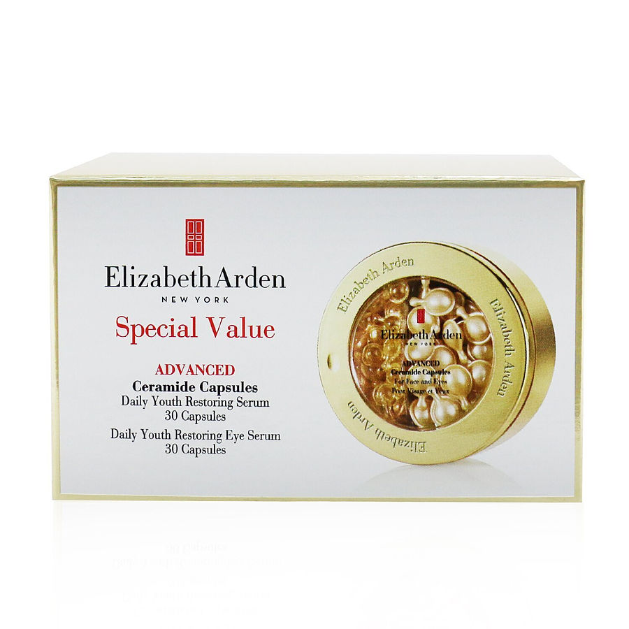 Advanced Ceramide Capsules Daily Youth Restoring Serum & Eye Serum (Limited Edition) --2X30Caps - Elizabeth Arden By Elizabeth Arden Advanced Ceramide Capsules Daily Youth Restoring Serum & Eye Serum (Limited Edition) --2X30Caps - Elizabeth Arden By Elizabeth Arden