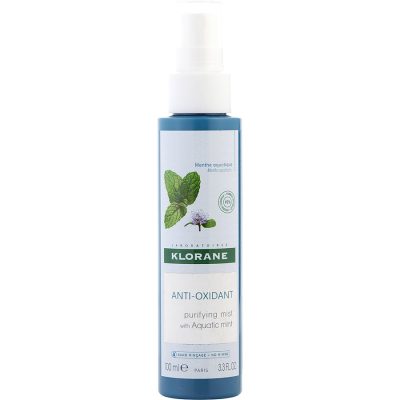 Anti-Pollution Purifying Hair Mist With Aquatic Mint 3.3 Oz - Klorane By Klorane