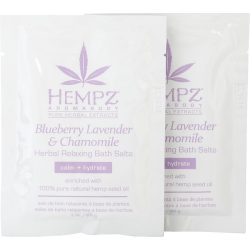 Aromabody Blueberry Lavender & Chamomile Herbal Relaxing Bath Salts 1 Oz (2 Per Box) - Hempz By Hempz