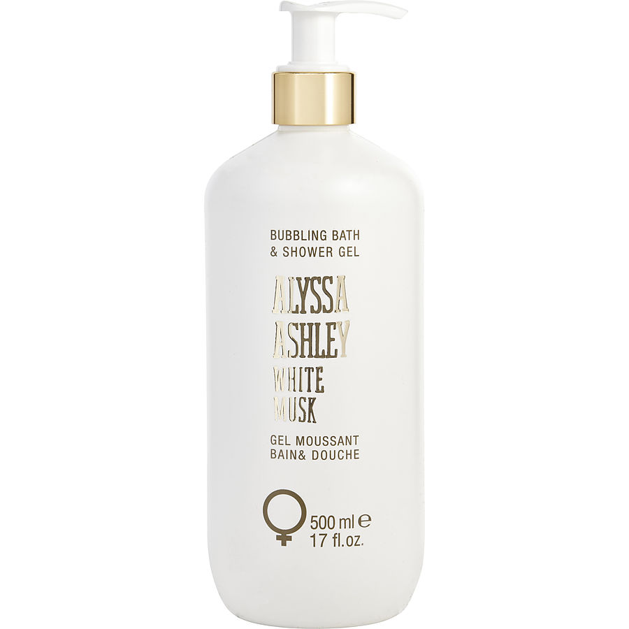 Bath & Shower Gel With Pump 17 Oz - Alyssa Ashley White Musk By Alyssa Ashley Bath & Shower Gel With Pump 17 Oz - Alyssa Ashley White Musk By Alyssa Ashley