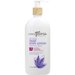 Be Calm Hemp Body Lotion 12 Oz Blend Of Lavender & Chamomile - Cannafloria By Cannafloria