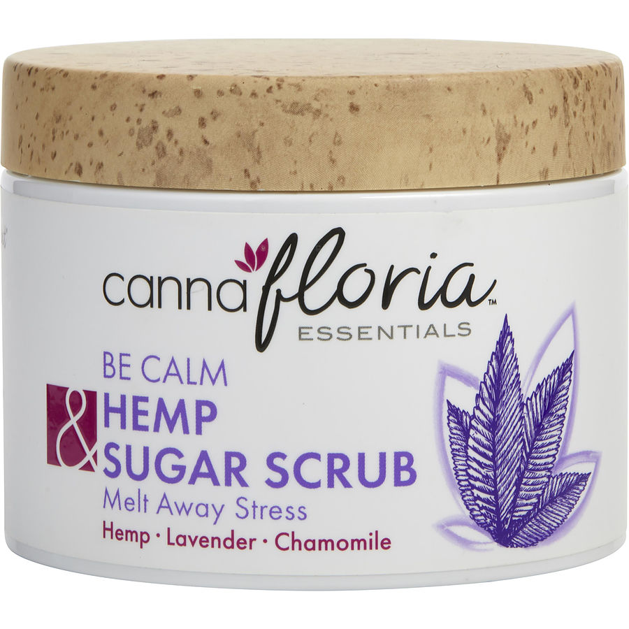 Be Calm Hemp Sugar Scrub 14 Oz Blend Of Lavender & Chamomile - Cannafloria By Cannafloria Be Calm Hemp Sugar Scrub 14 Oz Blend Of Lavender & Chamomile - Cannafloria By Cannafloria