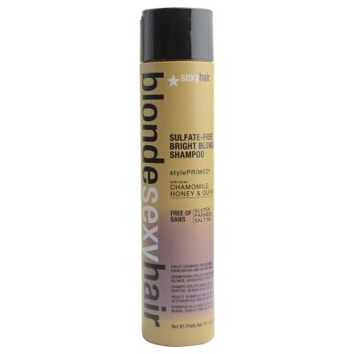 Blonde Sexy Hair Sulfate-Free Bright Blonde Shampoo (Violet) 10.1 Oz - Sexy Hair By Sexy Hair Concepts