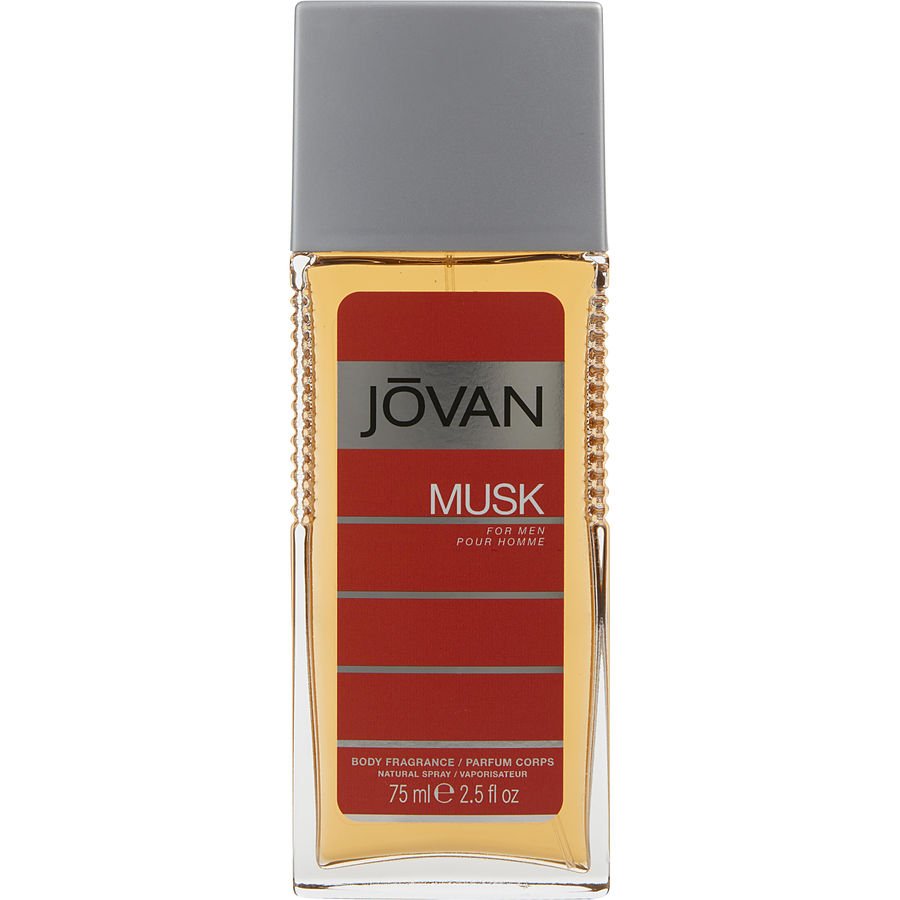 Body Fragrance Spray 2.5 Oz (Glass Bottle) (Unboxed) - Jovan Musk By Jovan Body Fragrance Spray 2.5 Oz (Glass Bottle) (Unboxed) - Jovan Musk By Jovan