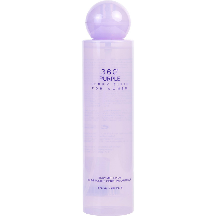 Body Mist 8 Oz - Perry Ellis 360 Purple By Perry Ellis Body Mist 8 Oz - Perry Ellis 360 Purple By Perry Ellis