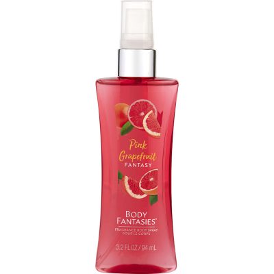 Body Spray 3.2 Oz - Body Fantasies Pink Grapefruit Fantasy By Body Fantasies