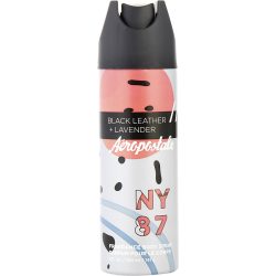 Body Spray 5 Oz - Aeropostale Black Leather & Lavender By Aeropostale