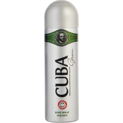 Body Spray 6.7 Oz - Cuba Green By Cuba