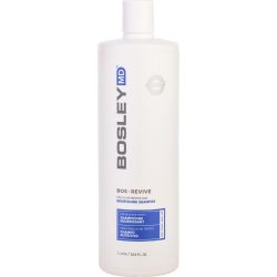 Bos Revive Nourishing Shampoo Visibly Thinning Non Color Treated Hair 33.8 Oz - Bosley By Bosley
