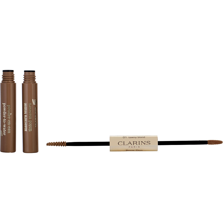 Brow Duo - # 01 Tawny Blond --2.8G/0.09Oz - Clarins By Clarins Brow Duo - # 01 Tawny Blond --2.8G/0.09Oz - Clarins By Clarins