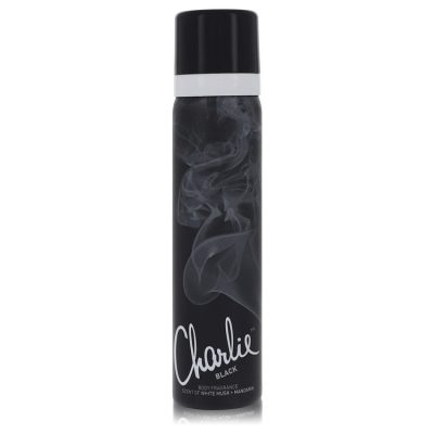 Charlie Black Perfume By Revlon Body Fragrance Spray