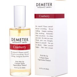 Cologne Spray 4 Oz - Demeter Cranberry By Demeter