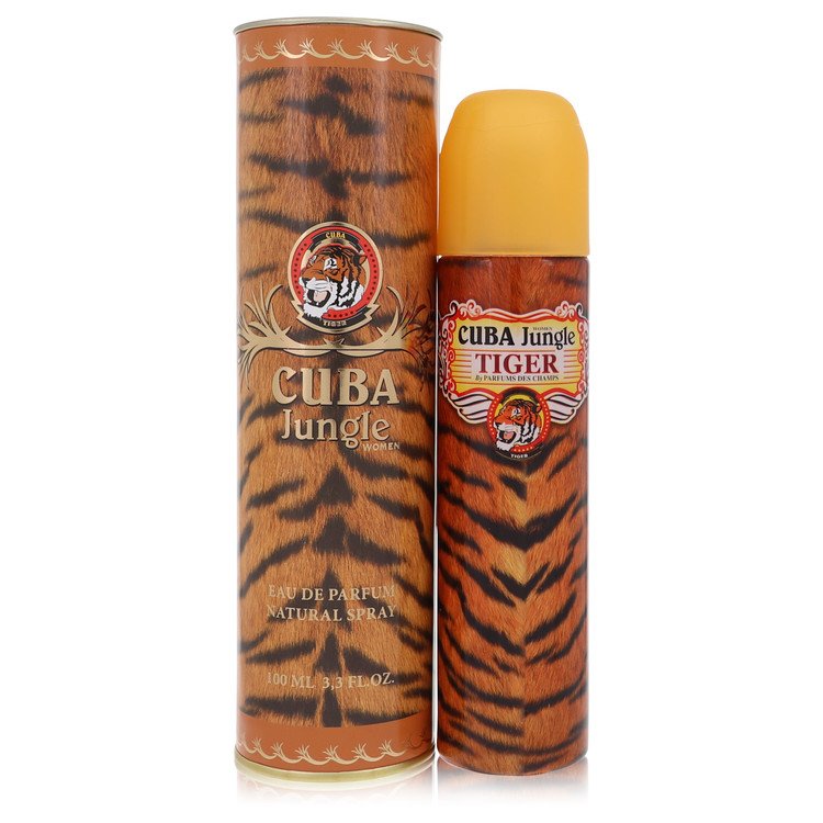Cuba Jungle Tiger Perfume By Fragluxe Eau De Parfum Spray Cuba Jungle Tiger Perfume By Fragluxe Eau De Parfum Spray